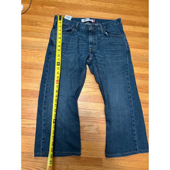 Levi’s 527 Bootcut Jeans Men’s W33 L34 Distressed Rear Patch Vintage Y2K - Picture 2 of 7